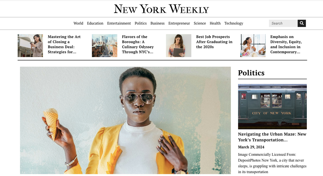 What is the NY Weekly Article Publishing Cost?