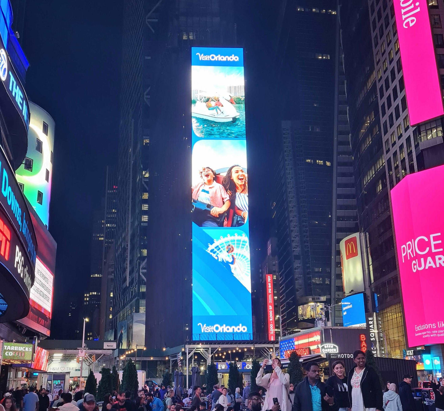 One Times Square Building - PR to SKY