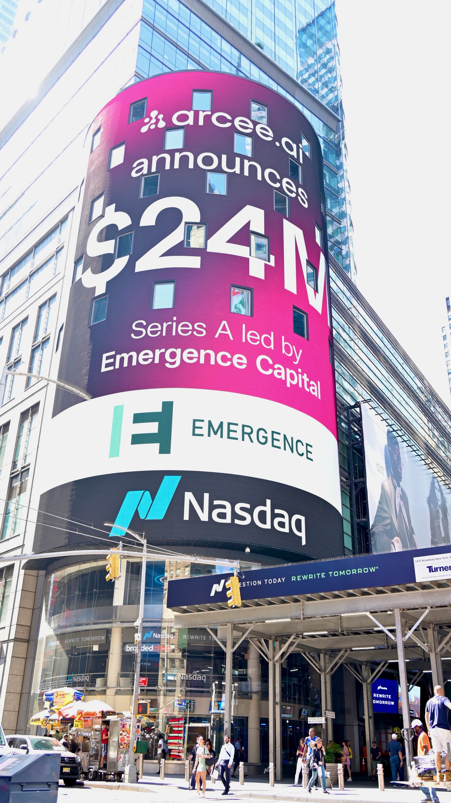 Nasdaq Tower Advertising - 1-Day Campaign (Contact us for Pricing)