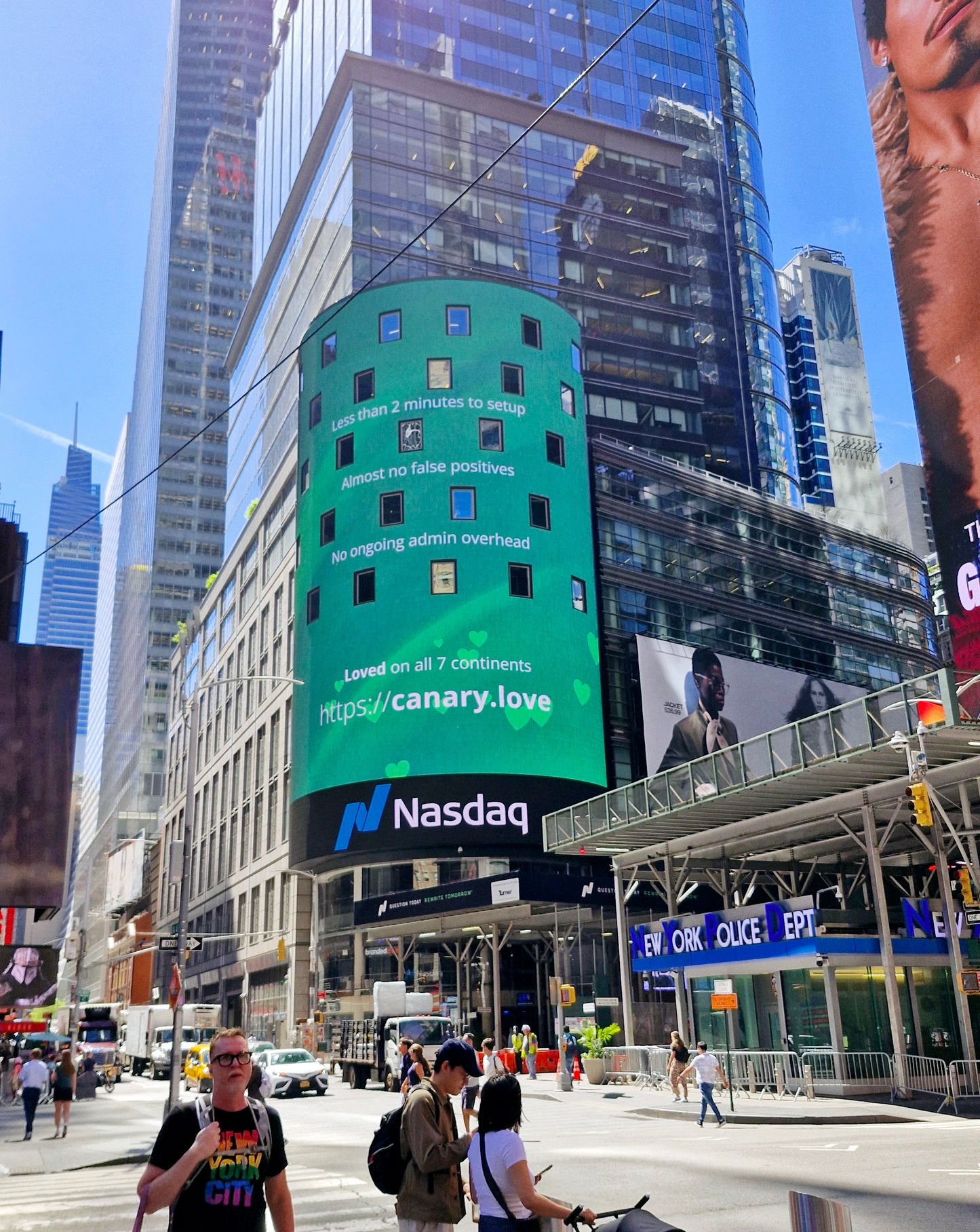Nasdaq Tower Advertising - 1-Day Campaign (Contact us for Pricing)