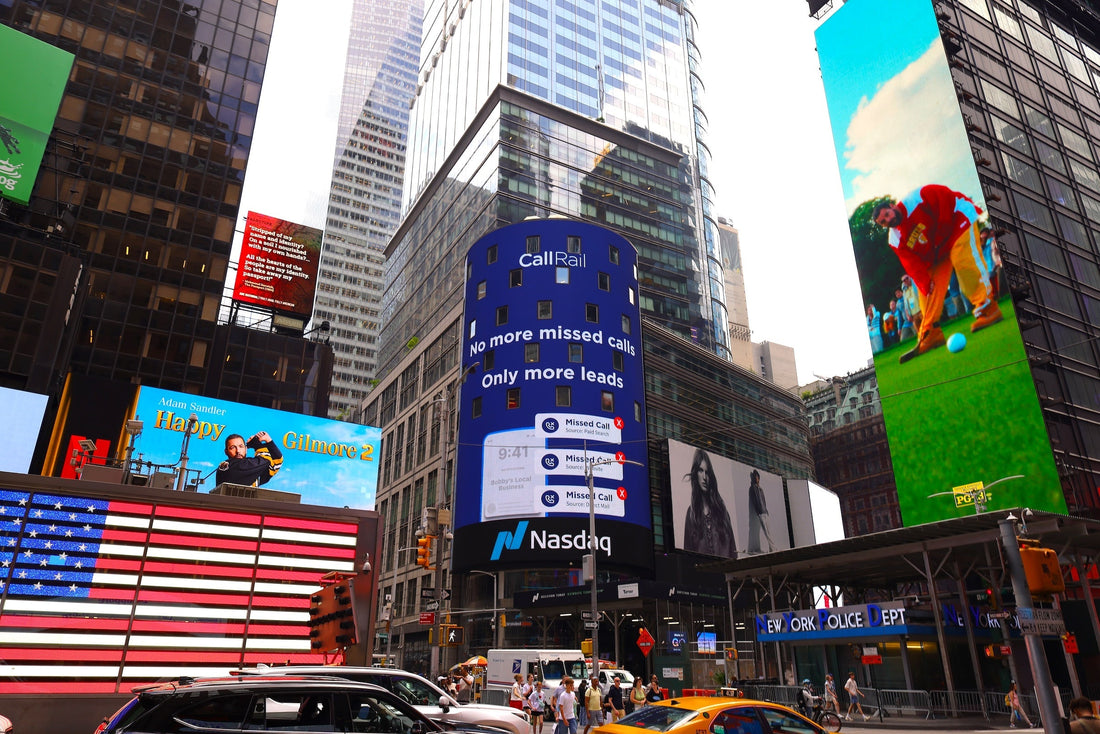 CallRail Partners with PR to SKY to Announce Voice Assist on Nasdaq Tower Times Square