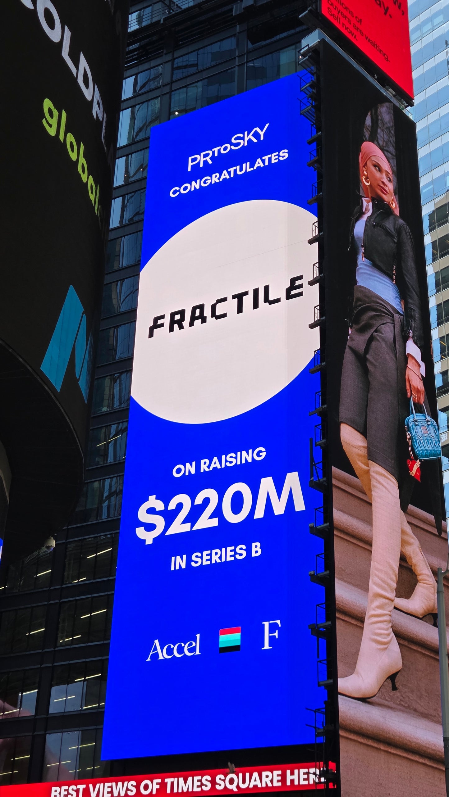 Advertise on One Times Square #2 Billboard