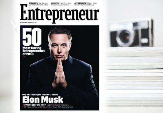 Entrepreneur Magazine Full-Page Advertisement - PR to SKY